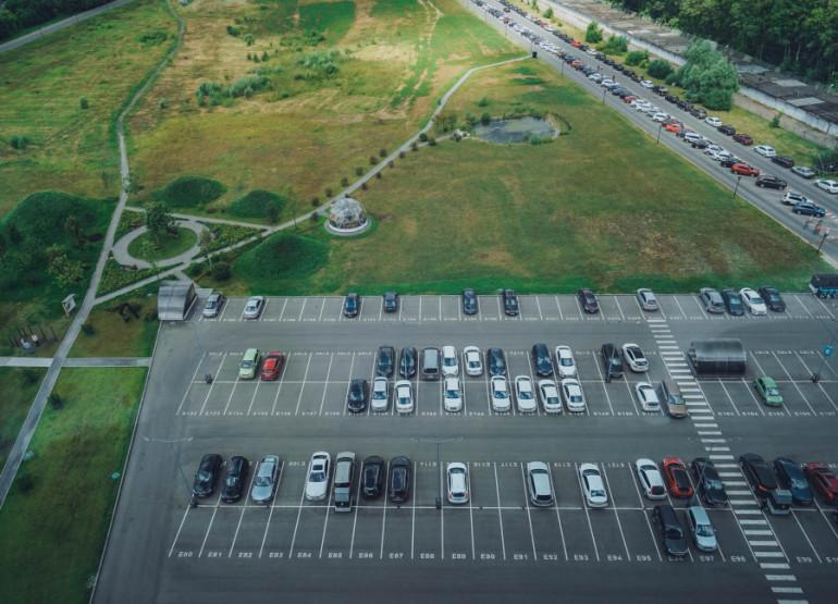 Химки Бизнес Парк, фаза 2: Вид паркинга
